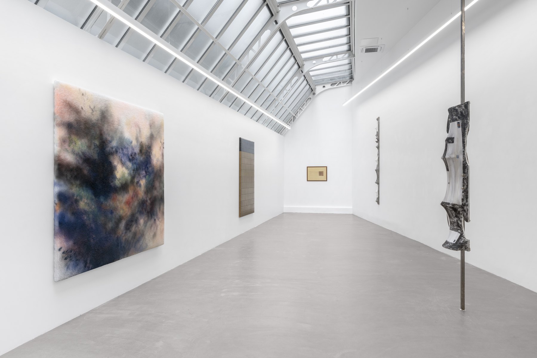 Installation view of Total Articulations, Bremond Capela, Paris, France, 2025